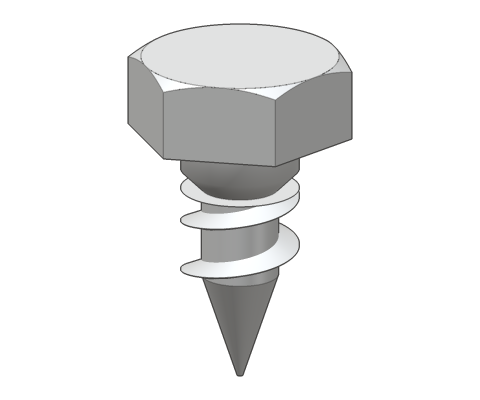 Hex head